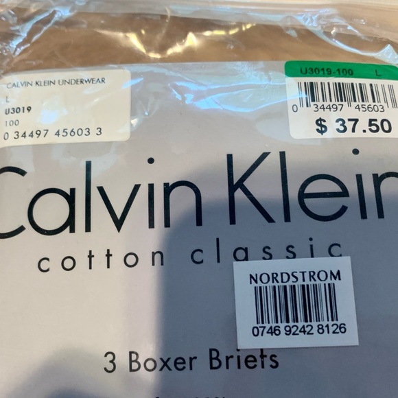 🎁NEW in package...bundle of men’s SZ LG Boxer briefs & full rise briefs. - Picture 5 of 13